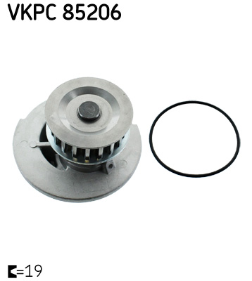 Water Pump - VKPC 85206 SKF